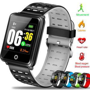 F3 Smart Bracelet 1.44 Color Screen Heart Rate Blood Pressure Monitoring GPS Track Movement IP68 Waterproof Health Smart Watch